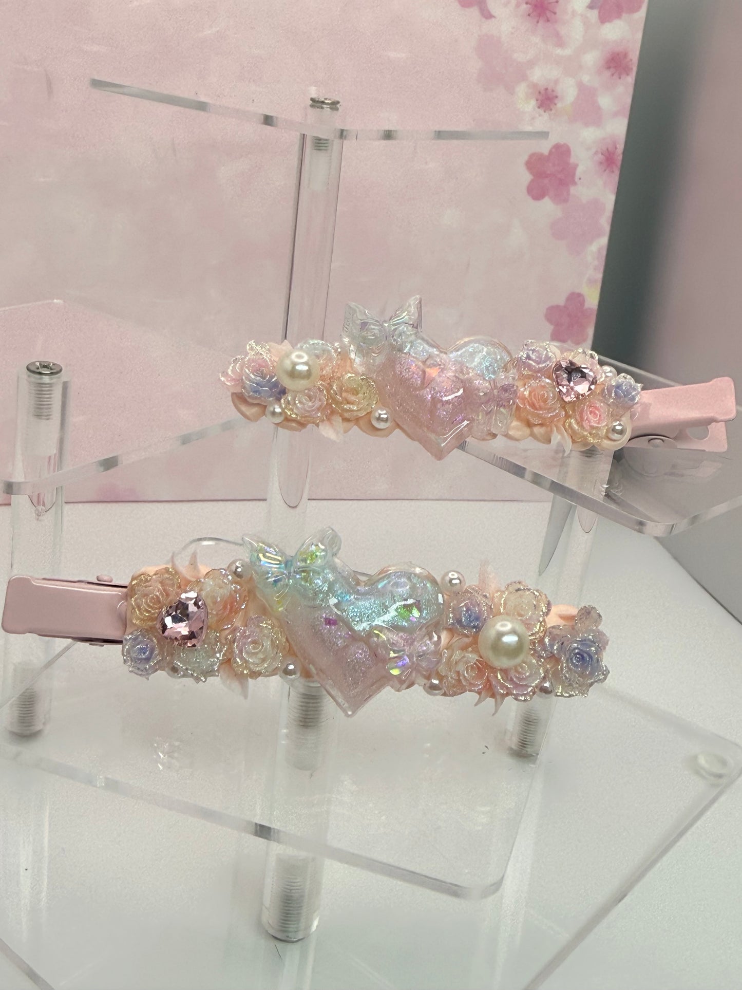 Pretty and sparkly  Hair Clip Set