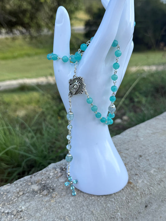 Amazonite Rosary