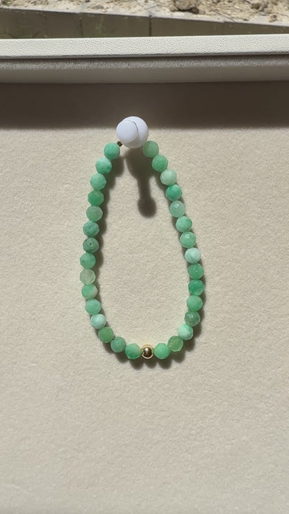 Natural Emerald Bracelet – May Birthstone